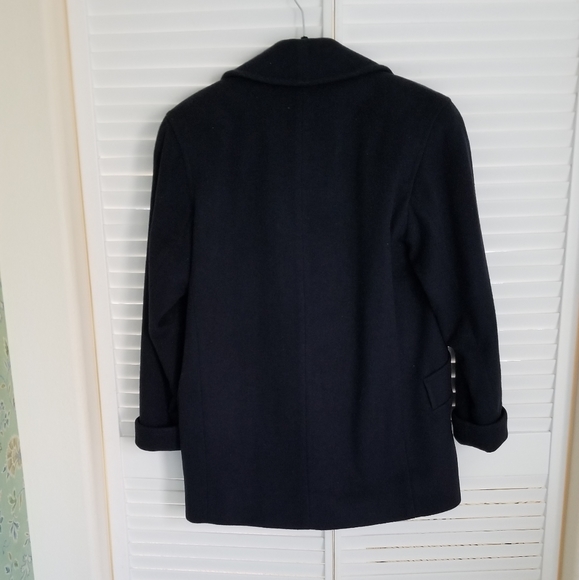 Vintage Anne Klein II 100% wool pea coat - Picture 2 of 4
